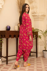 2-Pc Digital Printed Shirt With Printed Trouser CPM23-69